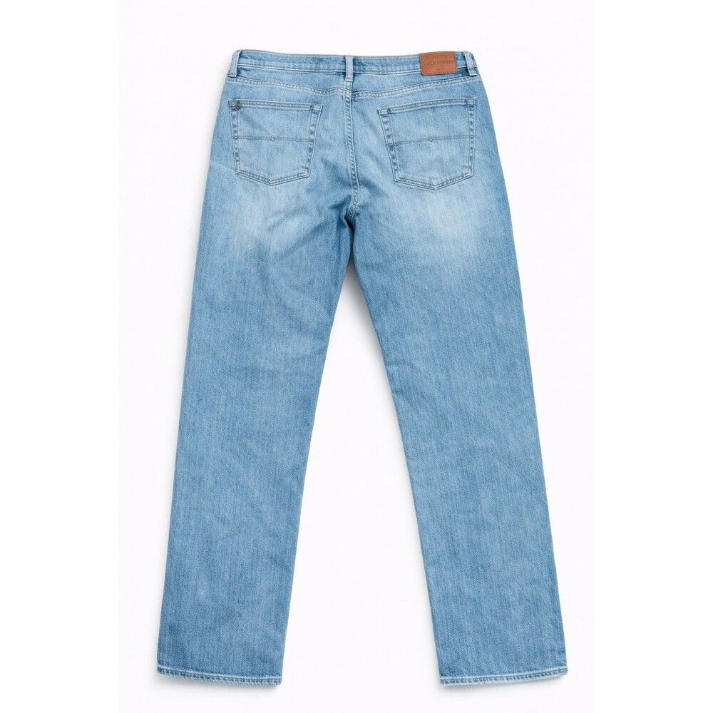 Lucky Brand 329 Straight Jeans Men 38x31 Light Wash Vintage Fit Denim - Picture 2 of 9